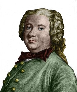 पियरे कार्लेट डी चम्बलेन डी मारिवॉक्स (1688 - 1763), नाटककार का पोर्ट्रेट द्वारा अज्ञात कलाकार