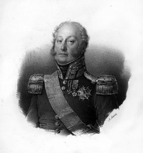 पियरे क्लाउड का पोर्ट्रेट, काउंट पाजोत, डिट पाजोल (1772-1844), फ्रांसीसी जनरल, 19 वीं शताब्दी का उत्कीर्णन द्वारा अज्ञात कलाकार