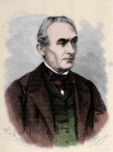 प्रोस्पर मेरिमी का पोर्ट्रेट फ्रांसीसी लेखक (1803-1870)।) / लीमेज द्वारा अज्ञात कलाकार