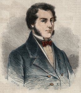 सर जेम्स ब्रुक का पोर्ट्रेट, सरवाक के राजा (1803-1868) के रूप में जाना जाता है, ब्रिटिश साहसी सरवाक का पहला सफेद राजा। 1857 से "ले मोंडे शानदार" में उत्कीर्णन। निजी संग्रह। द्वारा अज्ञात कलाकार