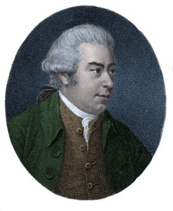 सर जोसेफ बैंक्स का पोर्ट्रेट (1743-1820), अंग्रेजी खोजकर्ता और प्रकृतिवादी। 19वीं सदी का रंग उत्कीर्णन। द्वारा अज्ञात कलाकार
