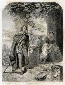 टोरक्वेटो टैसो का पोर्ट्रेट, फ्रेंच ले तासे (1544 - 1595) में। द्वारा अज्ञात कलाकार