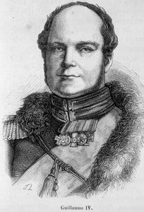 विलियम IV (1765 - 1837), इंग्लैंड और आयरलैंड के राजा का पोर्ट्रेट द्वारा अज्ञात कलाकार