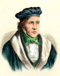 जर्मन दार्शनिक जॉर्ज विल्हेम फ्रेडरिक हेगेल (1770-1831) का पोर्ट्रेट। द्वारा अज्ञात कलाकार