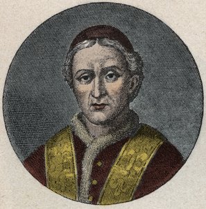पोप लियोन XII (लियो, लियोन) का पोर्ट्रेट (1823-1829) द्वारा अज्ञात कलाकार