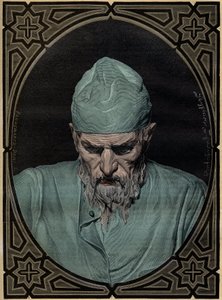 ज़ार इवान IV द टेरिबल (1530-1584) का पोर्ट्रेट - उत्कीर्णन) द्वारा अज्ञात कलाकार