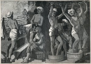 भारत में लाह की तैयारी एडोल्फ बिटार्ड द्वारा 1885 से "लेस आर्ट्स एट मेटियर्स इलस्ट्रेस" में उत्कीर्णन द्वारा अज्ञात कलाकार