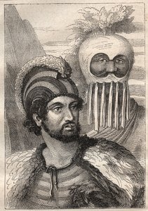 कैप्टन जेम्स कुक (1728-1779) द्वारा दूसरी यात्रा (1772-1775): सैंडविच द्वीप समूह के प्रकार (कुक द्वीप, दक्षिण सैंडविच द्वीप समूह) - "18 वीं शताब्दी के महान नाविक" से लिया गया चित्रण। द्वारा अज्ञात कलाकार