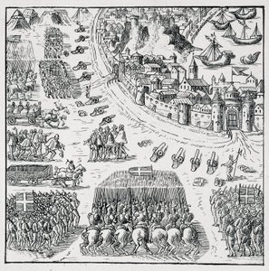 ड्यूक ऑफ अंजु (हेनरी III) को पोलैंड का राजा (1573 में) चुना गया था और उसे जाने और इस ताज पर लगातार कब्जा करने के लिए मजबूर किया गया था, ला रोशेल की घेराबंदी हटा ली गई थी, और रोशेल्स को वह सब कुछ दिया गया था जो उन्होंने अपने लिए मांगा था और के लिये द्वारा अज्ञात कलाकार