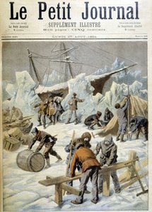 द वेलमैन पोलर एक्सपेडिशन: कैंप ऑन द आइस, "" द पेटिटी जर्नल"", 27/08/1894 द्वारा अज्ञात कलाकार