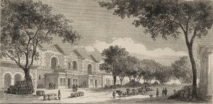 1861 में पेरिस में वाइन वेयरहाउस - एउक्स डे विए डिस्ट्रिक्ट द्वारा अज्ञात कलाकार