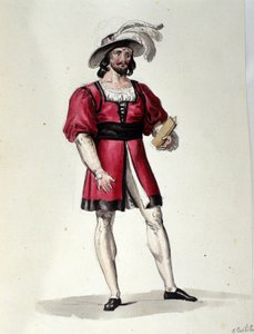 ऑस्ट्रियाई संगीतकार फ्रांज ज़ेवर सुस्मेयर (1766-1803) द्वारा बैले "" इल नोसे डि बेनेवेंटो "" में विरिलाइट की व्याख्या करने वाला चरित्र। 19वीं सदी का चित्रण द्वारा अज्ञात कलाकार