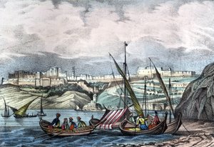1840 में अल्जीरिया में ओरान शहर। लियोन गैलिबर्ट द्वारा "ल'अल्जीरी एंसीन एट मॉडर्न" में। 1846 रंग में इतालवी संस्करण। द्वारा अज्ञात कलाकार