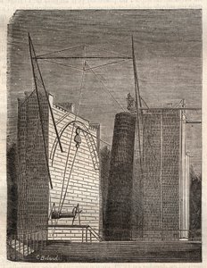 विलियम पार्सन्स द्वारा बड़े दर्पण दूरबीन (या लेविथान) को लॉर्ड रॉस (1800-1867) कहा जाता है, बिर कैसल से पार्सन्सटाउन (आयरलैंड) तक द्वारा अज्ञात कलाकार