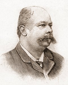 1895 में अकादमी फ़्रैन्काइज़ के सदस्य: हेनरी (हेनरी) मीलहाक (1831-1897), फ्रांसीसी नाटककार का चित्र। द्वारा अज्ञात कलाकार