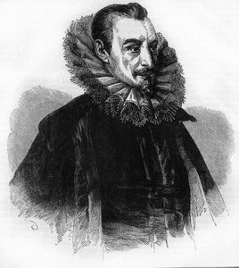 एडमंड स्पेंसर का चित्र। अंग्रेजी कवि (1552 से 1599)। विलियम हॉविट द्वारा "इंग्लैंड का इतिहास" के बाद उत्कीर्णन। द्वारा अज्ञात कलाकार