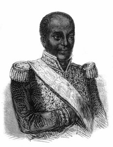 फॉस्टिन आई के नाम से हैती के फॉस्टिन सोलौक (1782-1867), राष्ट्रपति (1847-1849) और सम्राट (1849-1859) का चित्र। द्वारा अज्ञात कलाकार