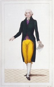 जीन मैरी रोलैंड डी ला प्लेटियर का चित्र फ्रांसीसी राजनीतिज्ञ (1734-1793) 1830 का उत्कीर्णन। द्वारा अज्ञात कलाकार