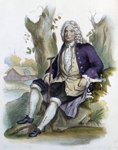 एलेन रेने लेसेज (एलेन-रेने ले सेज) (1668-1747) - एड में। मेनेचेट, "" द फ्रेंच प्लूटार्क"" द्वारा अज्ञात कलाकार
