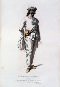 एडौर्ड फोरनियर द्वारा "" चालबाजों की साज़िश"" (शिक्षाविद क्लॉड डे ल'एस्टोइल द्वारा 1644 में), "" मोलिएरे से पहले 16वीं और 17वीं शताब्दी में फ्रांसीसी थिएटर में बेरोन्टे। द्वारा अज्ञात कलाकार