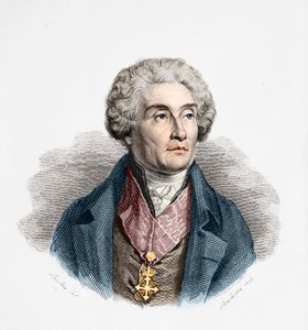 काउंट जोसेफ डी मैस्त्रे (1753-1821), फ्रांसीसी राजनीतिज्ञ, लेखक और दार्शनिक। द्वारा अज्ञात कलाकार