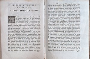 Giuseppe Tartin द्वारा संगीत संधि का दोहरा पृष्ठ द्वारा अज्ञात कलाकार