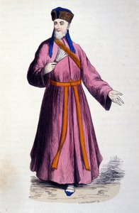 फादर माटेओ रिक्की (1552-1610), इतालवी जेसुइट, चीन में कैथोलिक मिशन के संस्थापक द्वारा अज्ञात कलाकार
