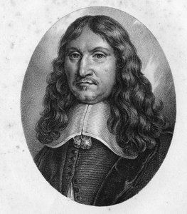 फ़्राँस्वा यूडेस डी मेज़ेरे फ्रांसीसी इतिहासकार (1610 से 1683)। द्वारा अज्ञात कलाकार