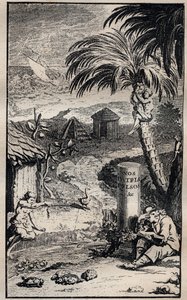 फ्रेंकोइस लेगुएट (1637-1735) फ्रांसीसी खोजकर्ता - 1708 द्वारा पुस्तक "" वॉयेज एंड एडवेंचर्स ऑफ फ्रेंकोइस लेगुएट और उनके साथी ईस्ट इंडीज के दो निर्जन द्वीपों में "" द्वारा अज्ञात कलाकार
