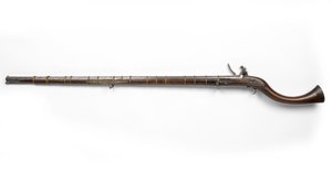 ईज़ेल, c.1800 (जेज़ेल, फ्लिंटलॉक) द्वारा अज्ञात कलाकार