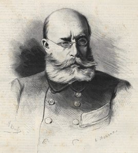 लुई लियोन सेसर फेदरबे (1818 - 1889) फ्रांसीसी जनरल और उपनिवेशवादी, 19 वीं शताब्दी की उत्कीर्णन। बियानचेट्टी संग्रह द्वारा अज्ञात कलाकार