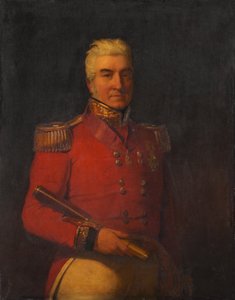मेजर-जनरल सर विलियम मॉरिसन केसीबी (1781-1851), मद्रास आर्मी स्टाफ द्वारा अज्ञात कलाकार