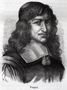 निकोलस फाउक्वेट (1615-1680), फ्रांसीसी राजनेता। हेनरी मार्टिन द्वारा "" L'Histoire de France "" से उत्कीर्णन, एसडी। 19 वी सदी। द्वारा अज्ञात कलाकार