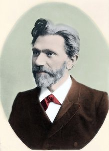 अगस्त बेबेल का पोर्ट्रेट (1840-1913), जर्मन राजनीतिज्ञ। द्वारा अज्ञात कलाकार