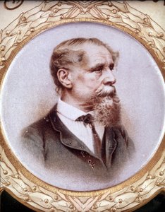 चार्ल्स डिकेंस का पोर्ट्रेट (1812-1872)। द्वारा अज्ञात कलाकार