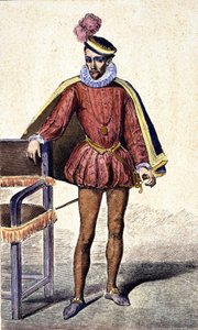 फ्रांस के राजा चार्ल्स IX (1550 - 1574) का पोर्ट्रेट। द्वारा अज्ञात कलाकार