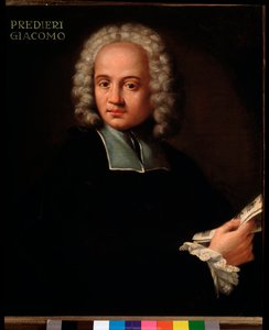 जियाकोमो प्रेडिएरी का पोर्ट्रेट (1655-1743 / 53) इतालवी ऑर्गेनिस्ट और कॉर्नेटिस्ट बेनामी पेंटिंग। लगभग 1700. बोलोग्ना, सिविक संग्रहालय संग्रहालय द्वारा अज्ञात कलाकार