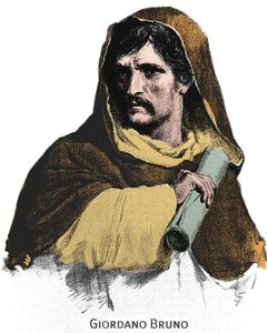 जिओर्डानो ब्रूनो का पोर्ट्रेट (1548-1600)। द्वारा अज्ञात कलाकार