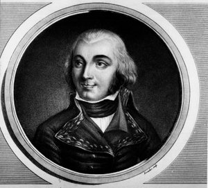 जीन बैप्टिस्ट का पोर्ट्रेट, काउंट जॉर्डन, फ्रांस का मारेचल (1762-1833)। "" फ्रांसीसी क्रांति के ऐतिहासिक चित्रों का पूरा संग्रह, तीन खंडों में उत्कीर्णन। "" 1804। द्वारा अज्ञात कलाकार