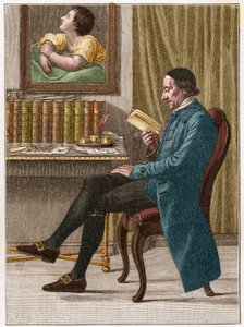 जोहान कास्पर लैवेटर या गैसपार्ड लैवेटर (1741-1801) का पोर्ट्रेट, स्विस धर्मशास्त्री और जर्मन भाषी लेखक, जो भौतिक विज्ञान पर अपने काम के लिए जाने जाते हैं। द्वारा अज्ञात कलाकार