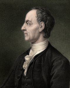 लियोन का पोर्ट्रेट (लियोनहार्ड) यूलर (1707-1783), स्विस गणितज्ञ - उत्कीर्णन - 19वीं शताब्दी द्वारा अज्ञात कलाकार