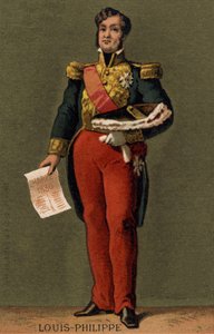 लुई फिलिप I का पोर्ट्रेट (1773 - 1850) द्वारा अज्ञात कलाकार
