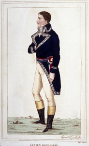 ल्यूसियन बोनापार्ट का पोर्ट्रेट (1775 -1840) 1830 . का उत्कीर्णन द्वारा अज्ञात कलाकार