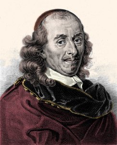 पियरे कॉर्नेल का पोर्ट्रेट (1606-1684), 19वीं शताब्दी का उत्कीर्णन द्वारा अज्ञात कलाकार