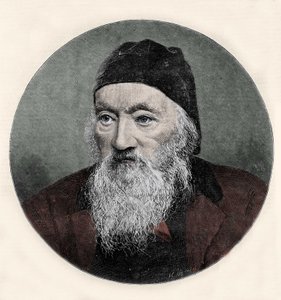 रिचर्ड ओवेन का पोर्ट्रेट (1810-1890), अंग्रेजी प्रकृतिवादी। द्वारा अज्ञात कलाकार