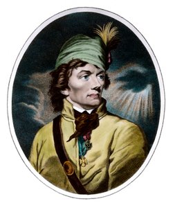 थडियस (टेड्यूज़) का पोर्ट्रेट कोसियसज़को (कोसियुस्को) (1746 - 1817) सामान्य और पोलिश हेरोस। 18 वीं शताब्दी की नक्काशी। निजि संग्रह। द्वारा अज्ञात कलाकार