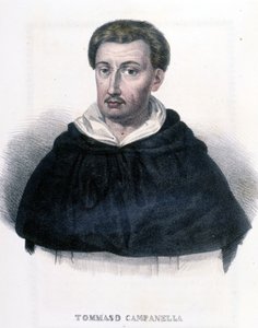 टॉमासो कैम्पानेला का पोर्ट्रेट (1568-1639), इतालवी दार्शनिक। द्वारा अज्ञात कलाकार