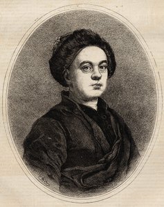 विलियम होगार्थ का पोर्ट्रेट (1697 से 1764), अंग्रेजी चित्रकार और उत्कीर्णक। द्वारा अज्ञात कलाकार
