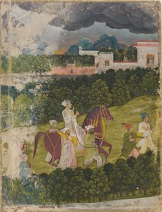 एक नवाब का चित्र द्वारा अज्ञात कलाकार