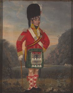 सार्जेंट, 92 वां हाइलैंडर्स, 1816 सर्का द्वारा अज्ञात कलाकार